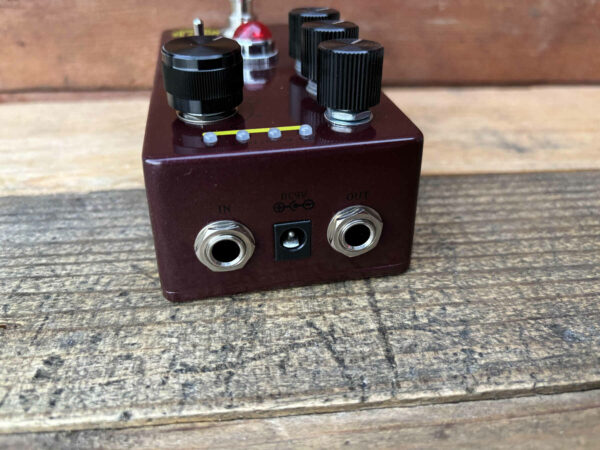 Back of the OBDM Multi Effect Pedal - Overdrive, Boost, Distortion, Modulation